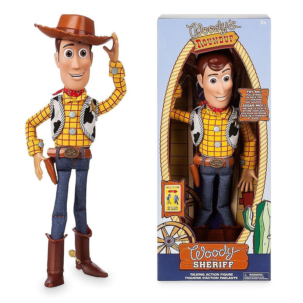 Mylight Pixar Toy Story Woody Interactive Talking Action Figure 40cm Sheriff Cowboy Doll