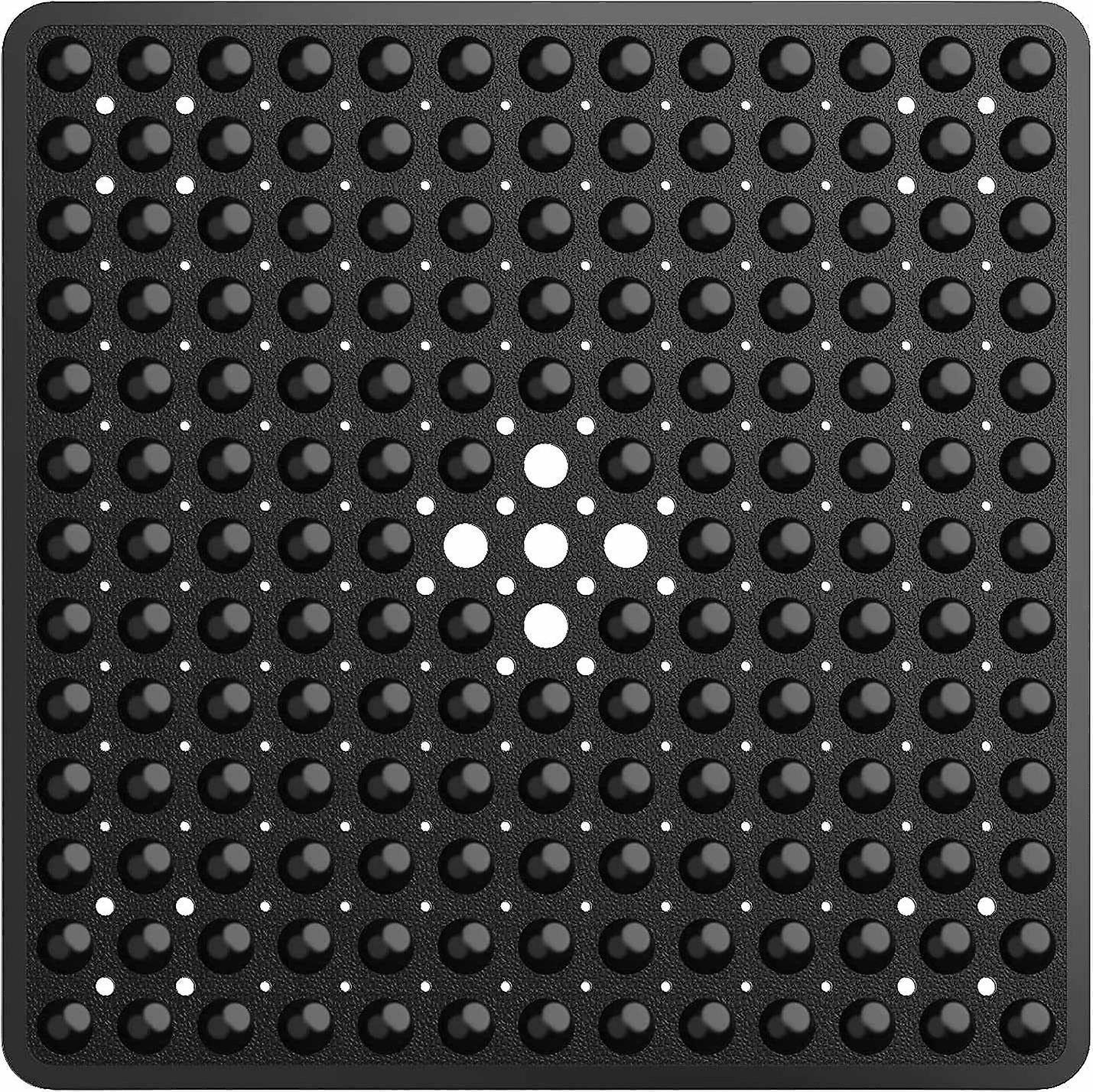 unbrand Square Shower Mat Non-Slip Bath Mat Anti-Mildew Shower Non-Slip Bath Mat With Drainage Holes, Anti-B