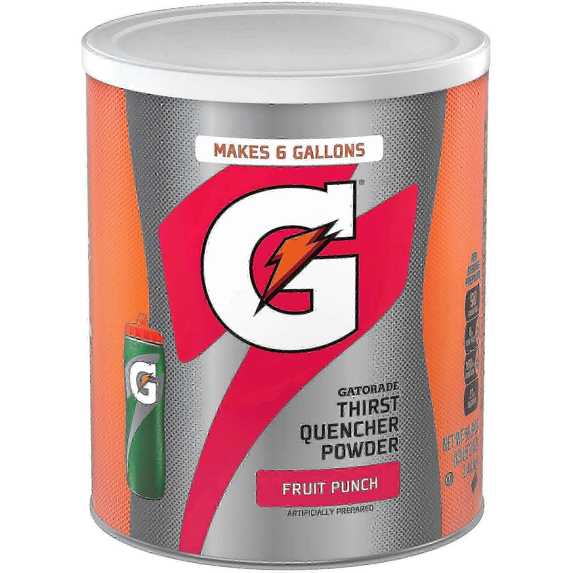 Gatorade thirst quencher sports drink mix powder, fruit punch, 51 oz