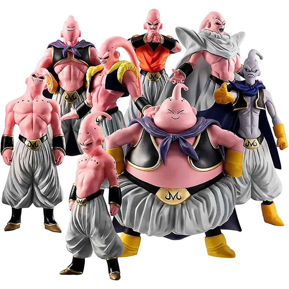 Mylight 8pcs/set Dragon Ball Majin Buu Figure Toys Set Collection Model Figurines Home Decoration Kids Adults Gifts