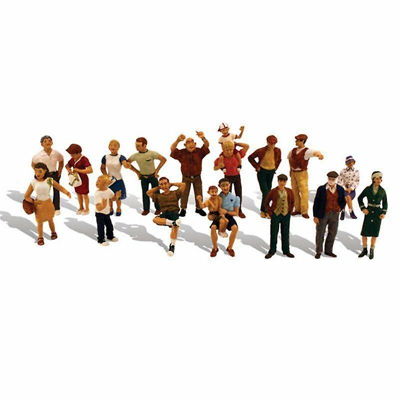 Woodland scenics WA1958 16 People HO 1:87 (OO gauge compatible) Plastic Painted Large packs [OO] Scale model