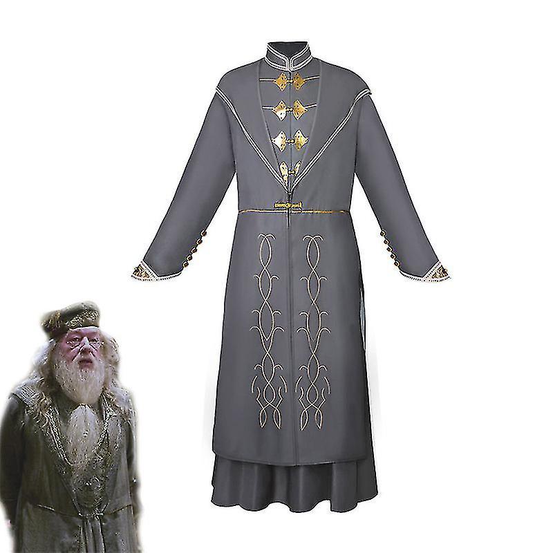 Albus Dumbledore Cosplay Costume Full Set Halloween Disguise Carnival Party Costume For Adults Whbyv S