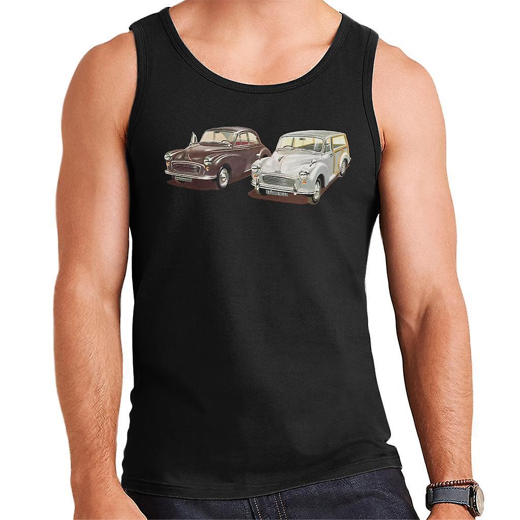 Morris Minor Classic British Motor Heritage Men's Vest Black XX-Large