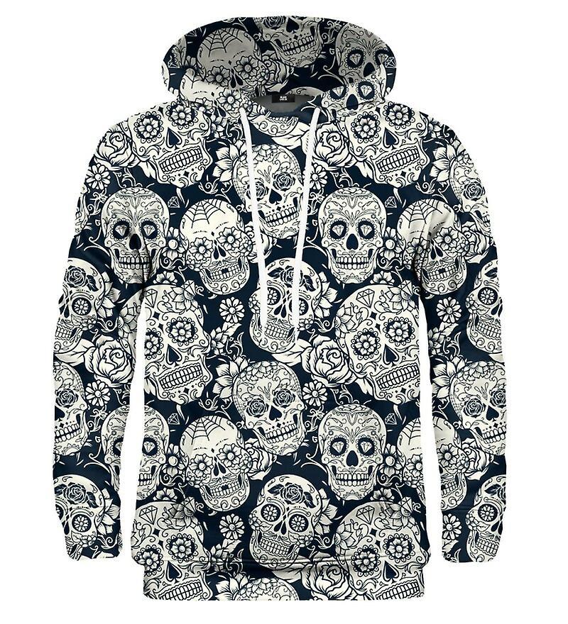 Mr Gugu & Miss Go Mr. Gugu Miss Go Skull flower hoodie L