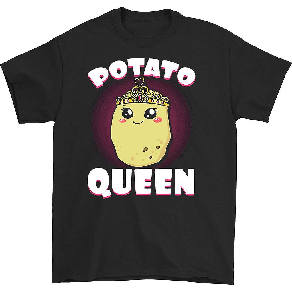 HISHARK Potato queen t-shirt Black M