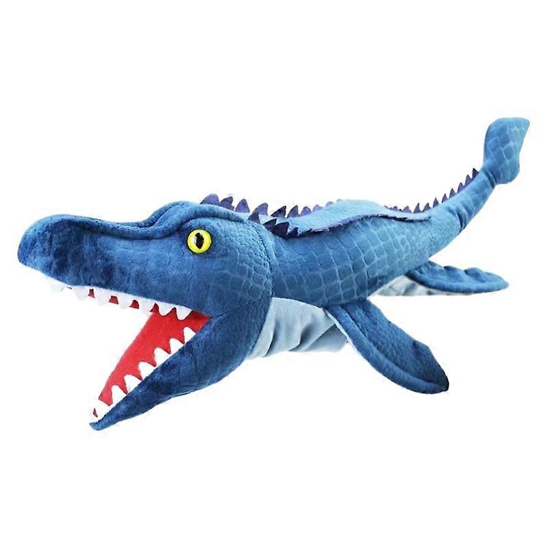 Wiuo Tyrannosaurus Rex Plush Toy Childrens Gift Parentchild Interactive Game Props Mouth Dinosaur Hand Puppet Mosasaurus