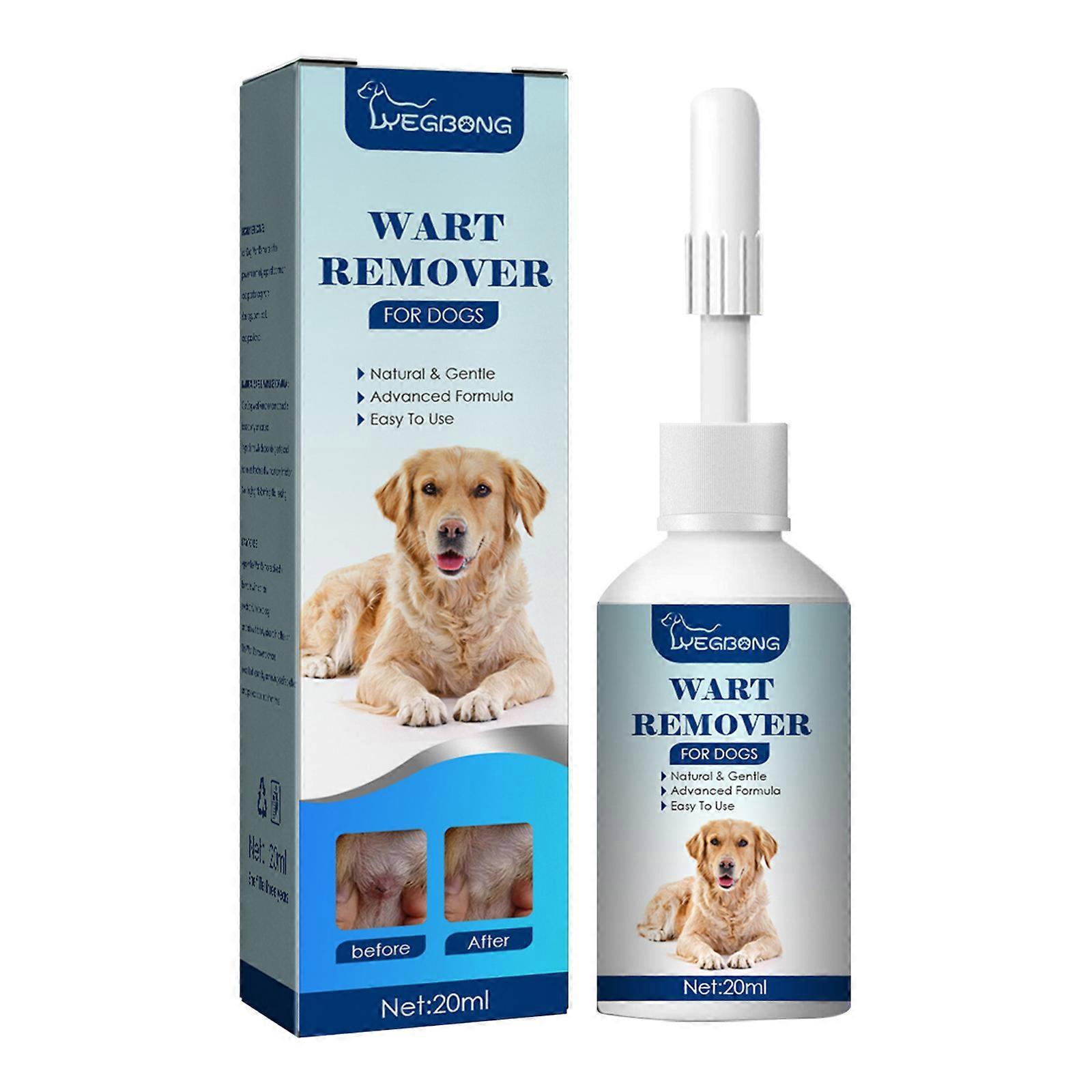 Unbrand Dog Wart Remover 20ml/0.7oz Natural Painless Dog Warts Removal Treatment