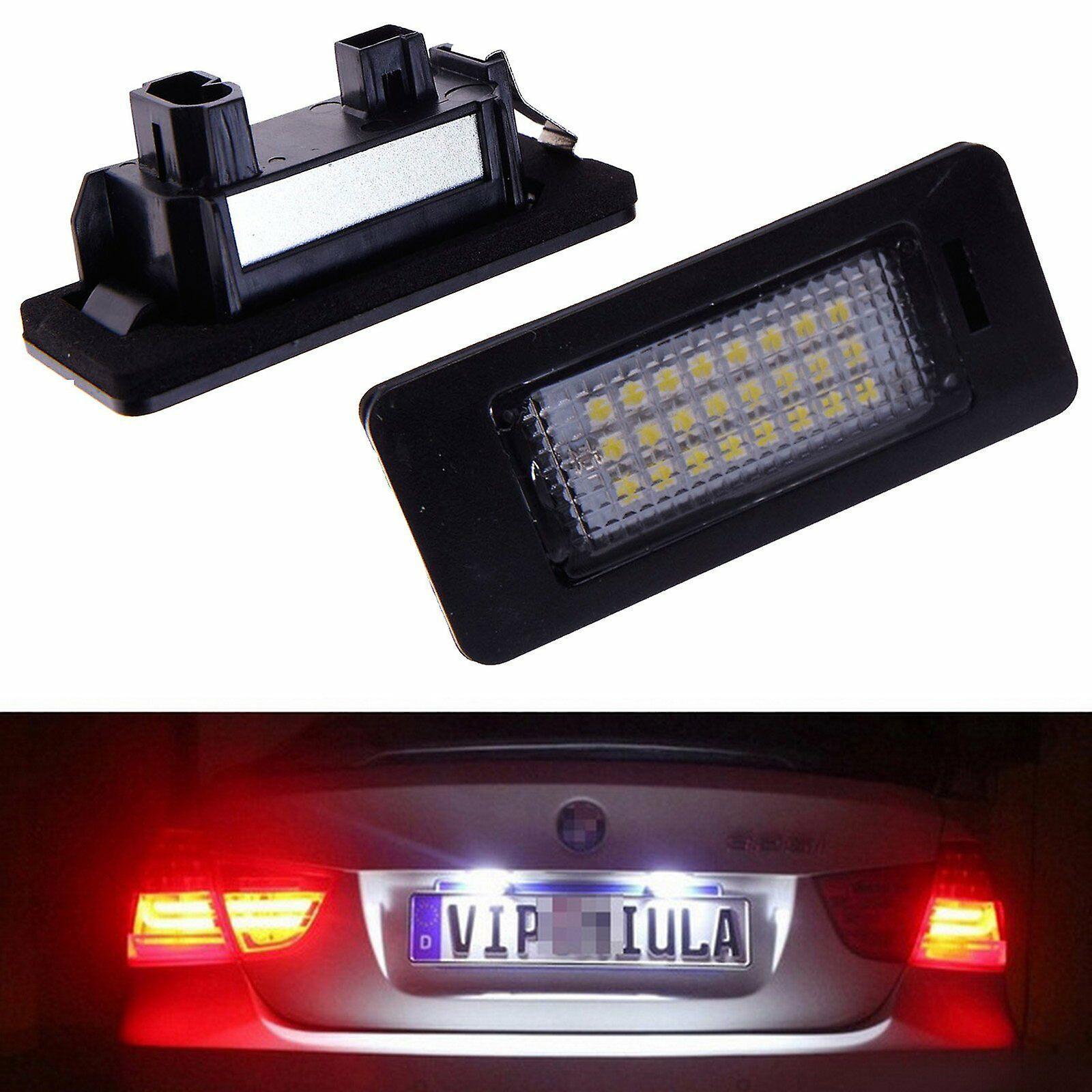 Shenzhenyg 2x Bmw 3 5 Series Canbus Led License Number Plate Light Lamp E39 E60 E61 E90 E92