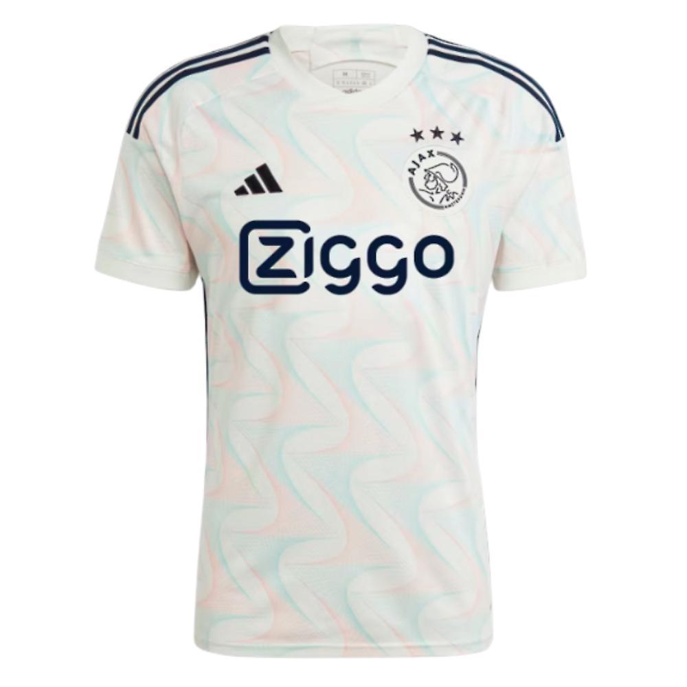 Adidas 2023-2024 Ajax Away Shirt White Medium 38-40 inch Chest