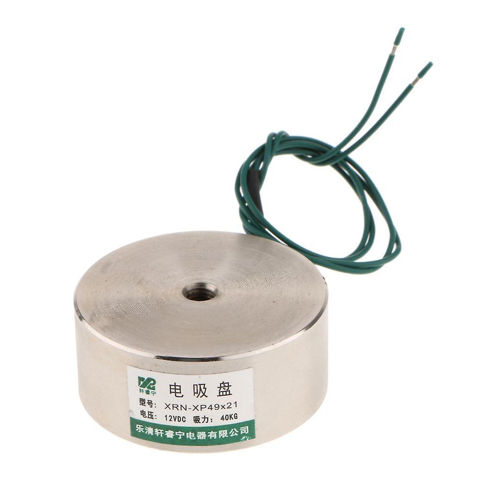 Bugu 40kg 12v Aspirated Electric Lift Holding Electromagnetic Magnet Solenoid P49/21