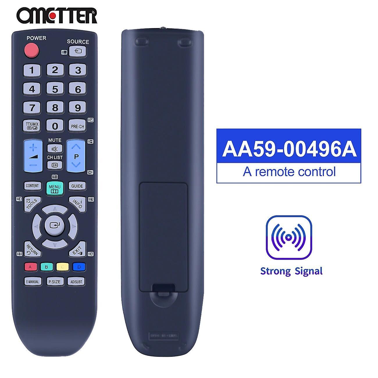 Scitoo New Aa59-00496a Remote Control For Samsung Tv La40d503f7m Ua32d4003bm La19d400e1m La22d400e1m La32d403e2m La40d503f7m