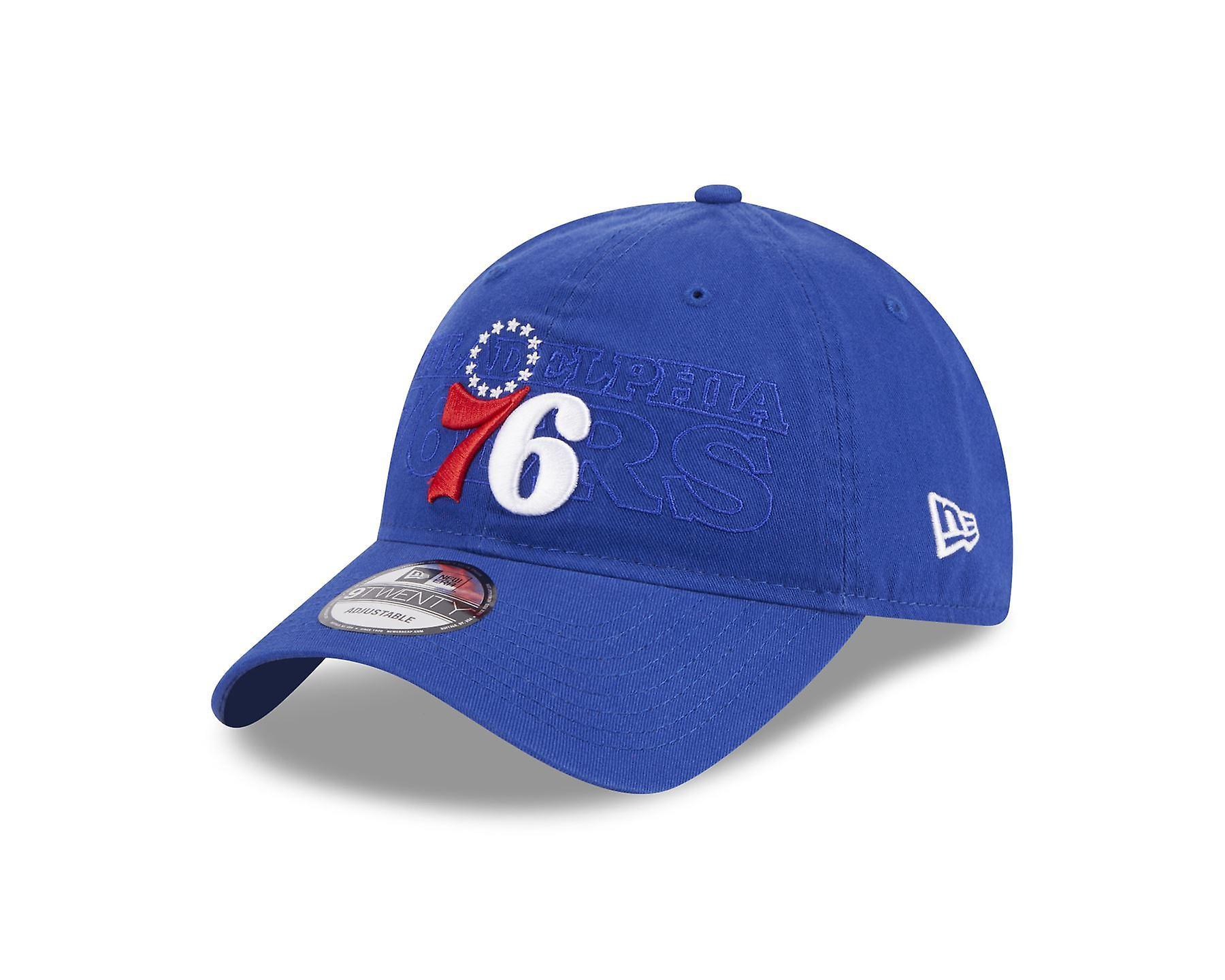 New Era Mens NBA Draft 9Twenty Adjustable Cap ~ Philadelphia 76ers Blue One Size