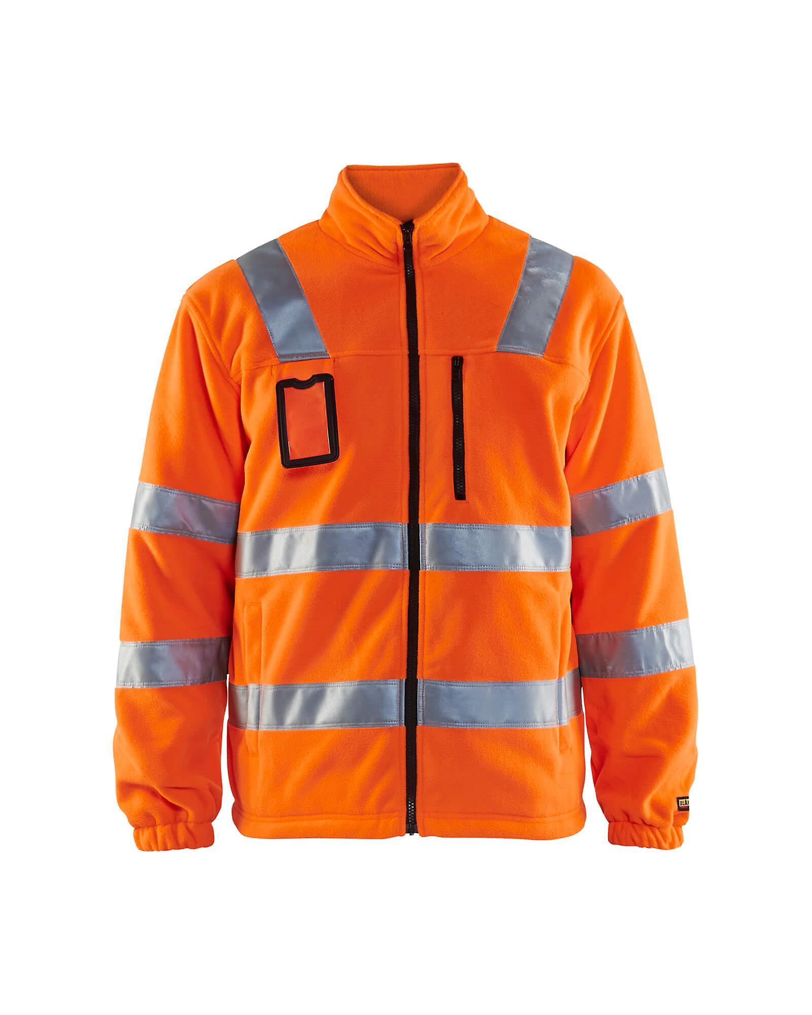 Blaklader 4853 hi-vis fleece jacket - mens (48532560) Orange L