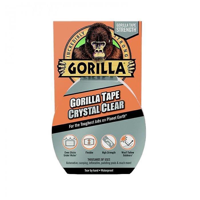 Gorilla Crystal Clear Tape 8.2m