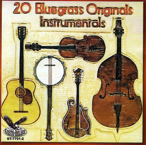 Gusto Various Artists - 20 Bluegrass Instrumentals  [COMPACT DISCS] USA import