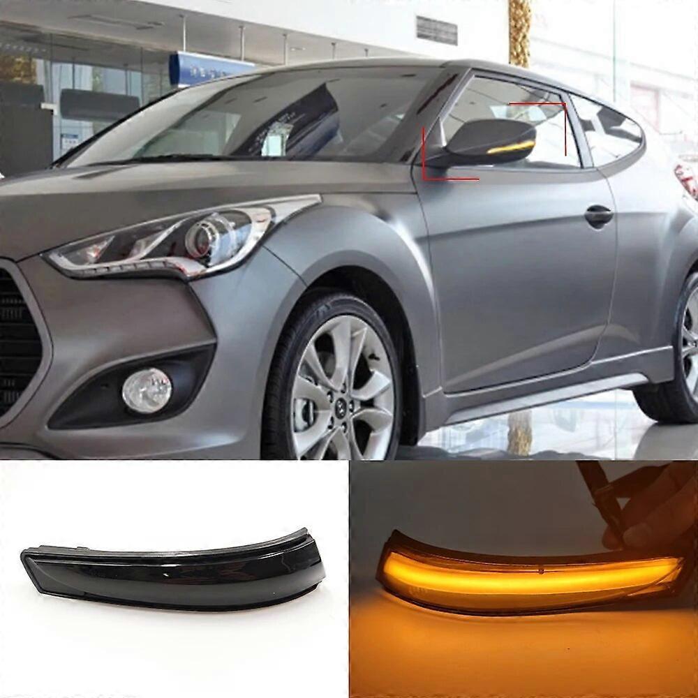 Lahdek 2PCS LED Turn Signal Light For Hyundai Elantra GT Avante MK5 MD UD Veloster i30 GD Dynamic Blinker 2011 2012 2013 2014 2015