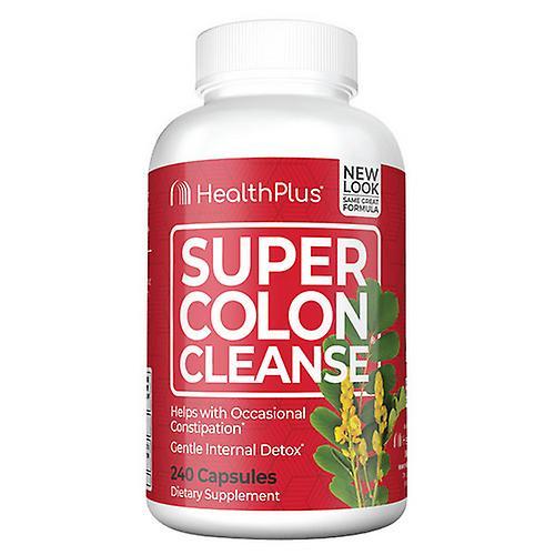 Health Plus Super Colon Cleanse, 240 Caps (Pack of 1)