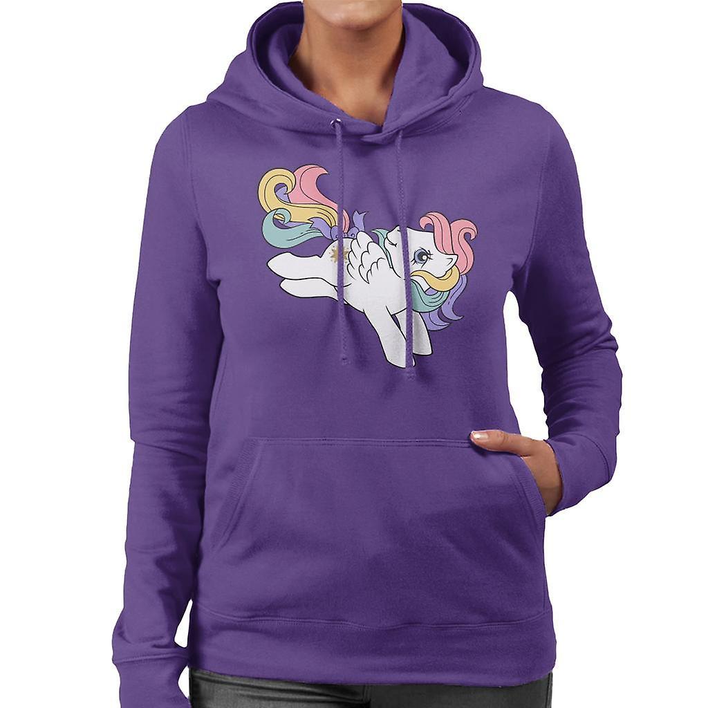 My Little Pony Starshine Smiling Women's Hooded Sweatshirt Purple XX-Large