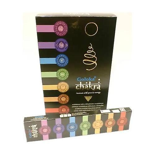 SAC Goloka Black 7 Chakras Incense 15 units