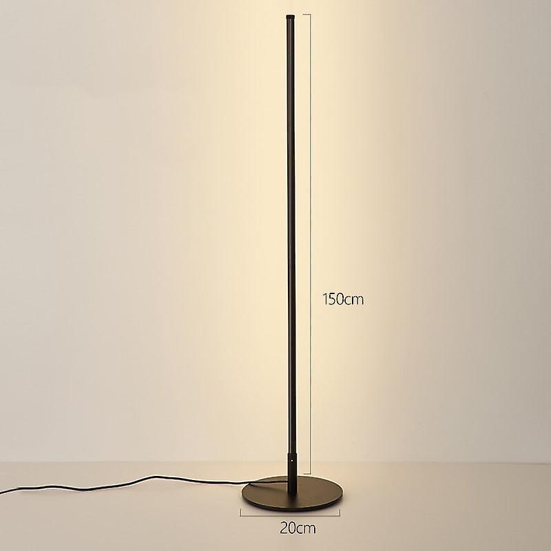 Slowmoose Nordic Led Floor Lamp -decoration Stand Light Black Warm light