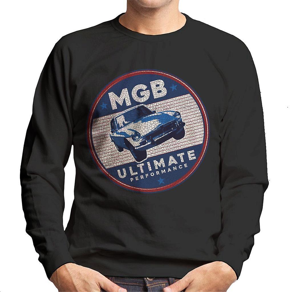 MG B Ultimate Performance British Motor Heritage Men's Sweatshirt Black Medium