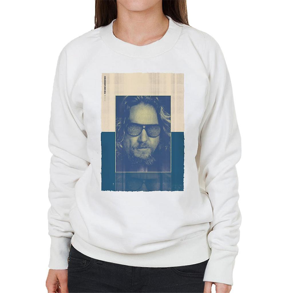 The Big Lebowski The Dude Face Nostalgia Women's Sweatshirt White XX-Large