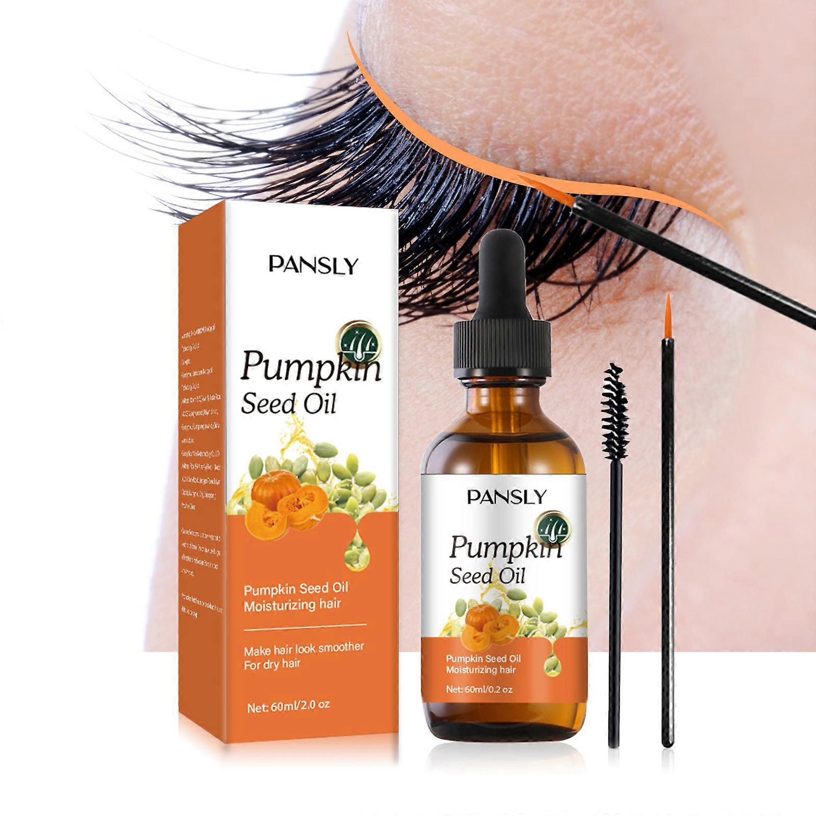 Flye Pumpkin Seed Oil Hair Care Oil Warm And Moisturizing Eyelash Hair Essential Oil 60ML 240787 A