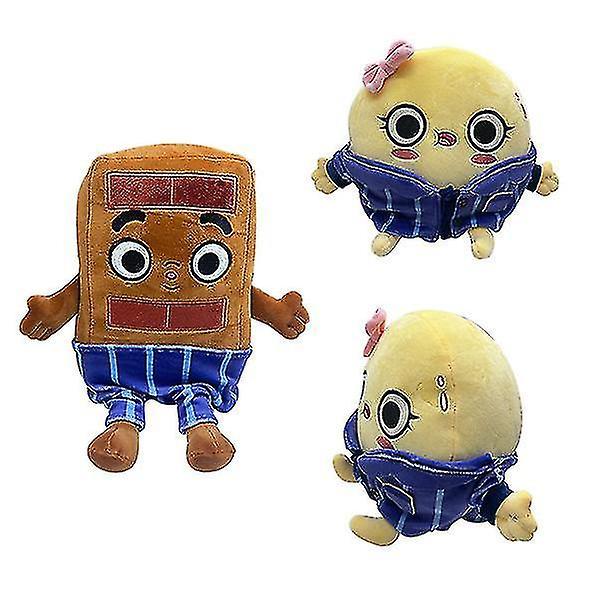 Youlaicai Choco And Pancake Plush Toy Doll Mr. Chocolate