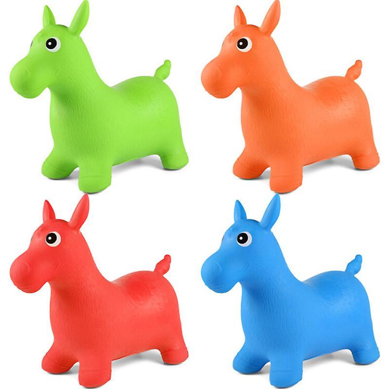 Shanghai Yiting Trading Co Ltd Creative Baby Christmas Gift Inflatable Toys Jumping Horses Kids Sports Toys One Size