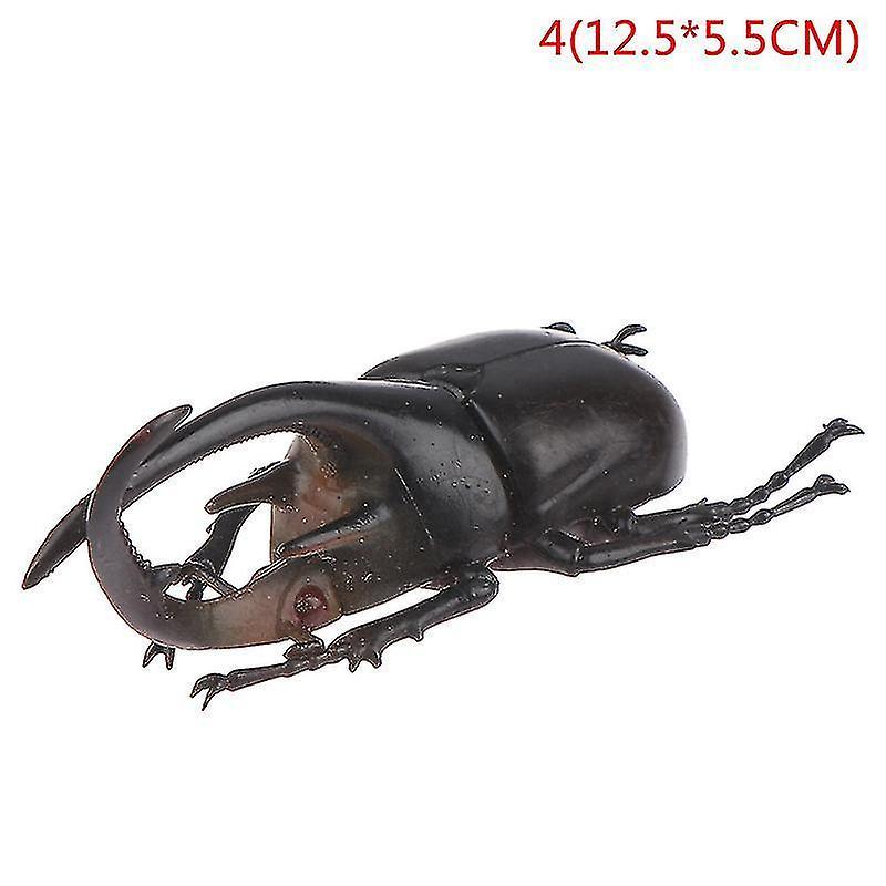 Manchalk Simulation Beetle Toys Special Lifelike Model Insect Toy Teaching Aids Joke SIZE 4