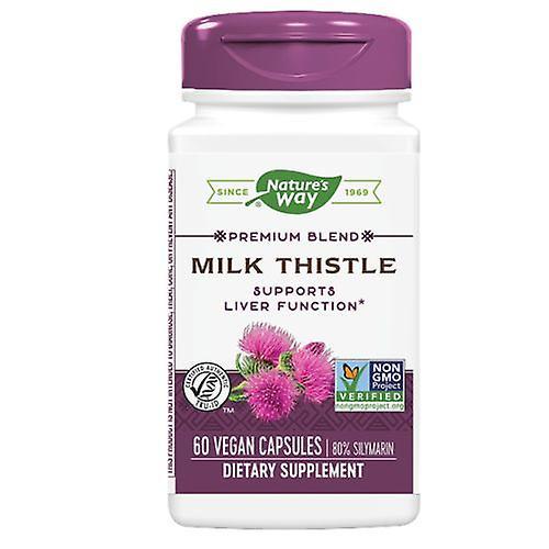 Nature's Way Milk Thistle Standardized Extract, EXTRACT, 60 CAP (Pack Of 1)