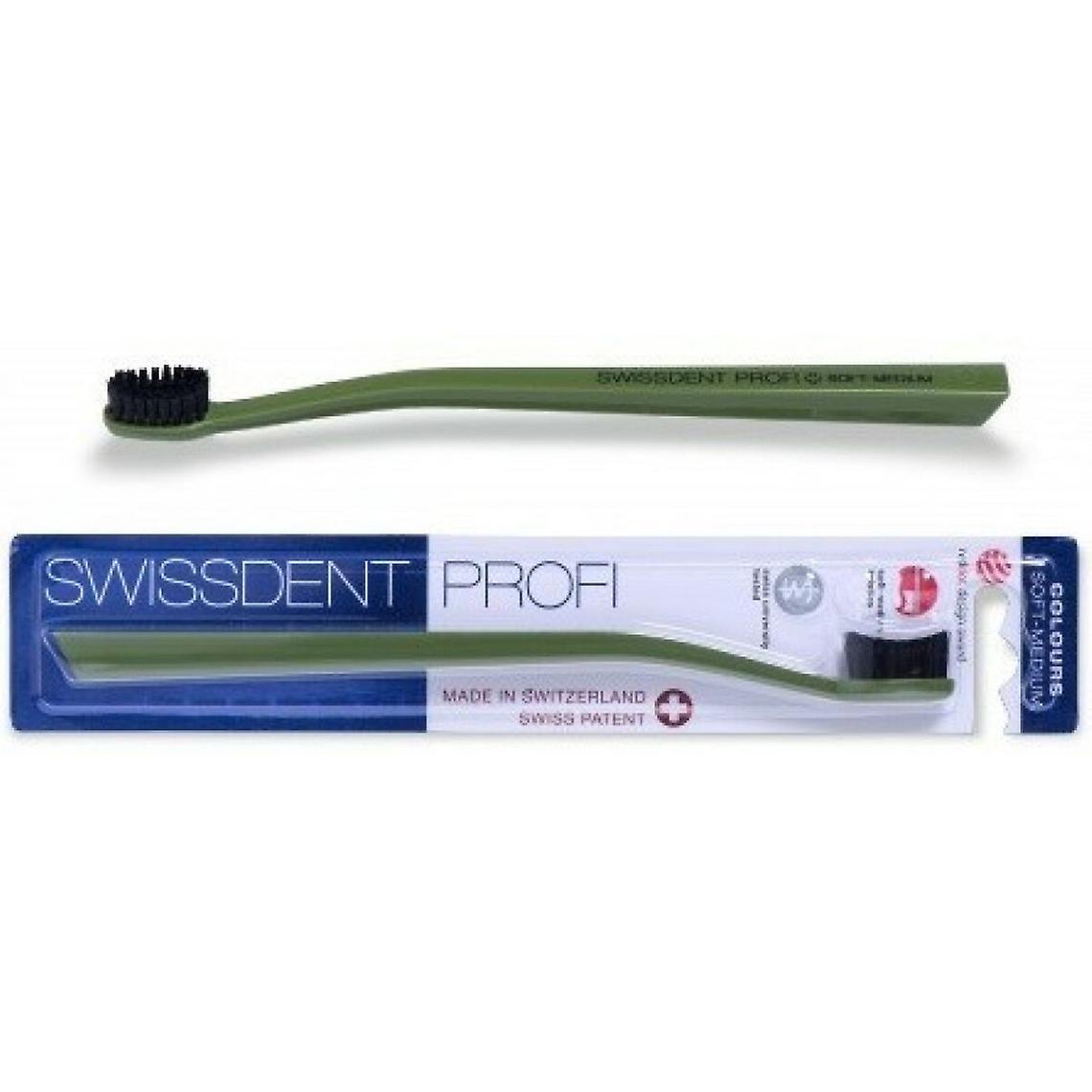 Swissdent Soft toothbrush green bristles