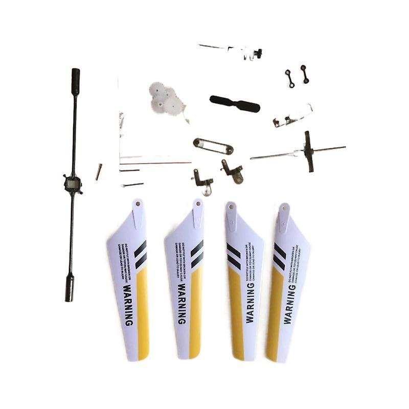 Sychie Syma Full Set Replacement Parts for Syma S107 RC Helicopter, Main Blades, Main Shaft,Tail Decorations, Tail Props, Balance Bar, Gear Set,Con...