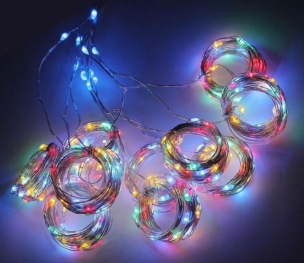 Slowmoose Remote Control Usb String Lights Multicolor 3M x 2M