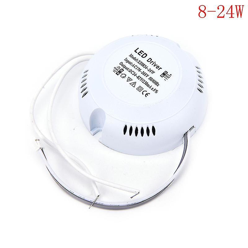 Led Driver 8-24w High Efficiency Power Supply Ac 176v~265v For Ceiling Lam New