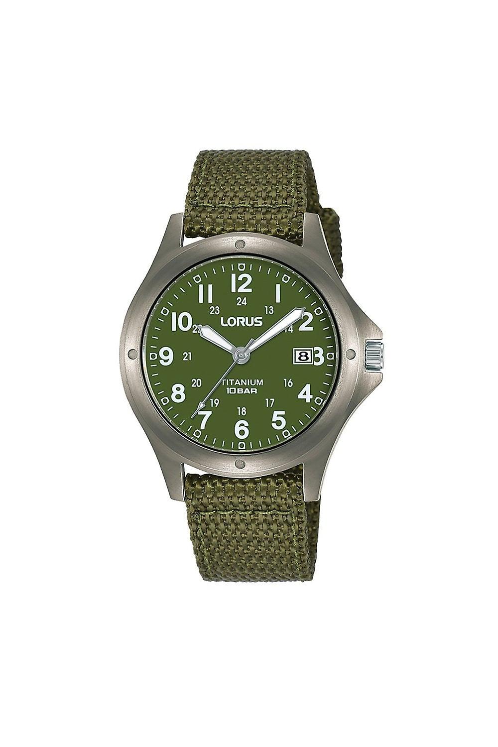 Men's Lorus Gents Military Titanium Watch RG901CX9 (RG875CX9 Re-issue)