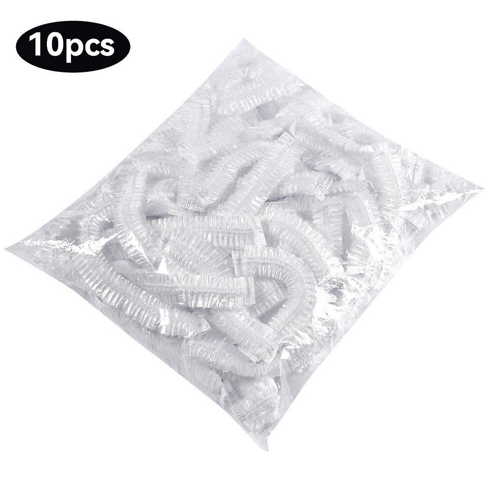 Huamade 100pcs Disposable Plastic Bag Food Cover Wrap Elastic Food Bags Storage Kitchen Organizer Fresh Bag For Fruit Bowls Caps Packing 10PCS