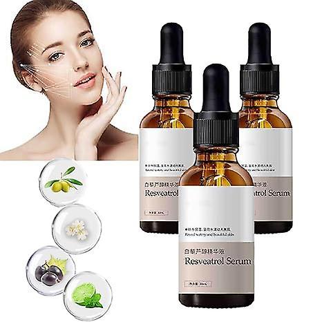 Clearv Resveratrol Collagen Serum, Resveratrol Serum For Face Korean, Organic Anti-wrinkle Essential Oil Facial Skin Care 2Pcs