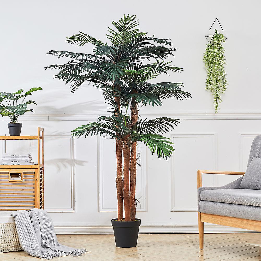 Living And Home 180cm Artificial Palm Tree with Adjustable Stems