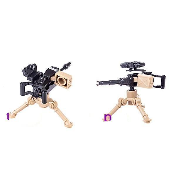 Slowmoose Military Small Particles Building Blocks Weapons Parts Puzzle 2pcs-200006151