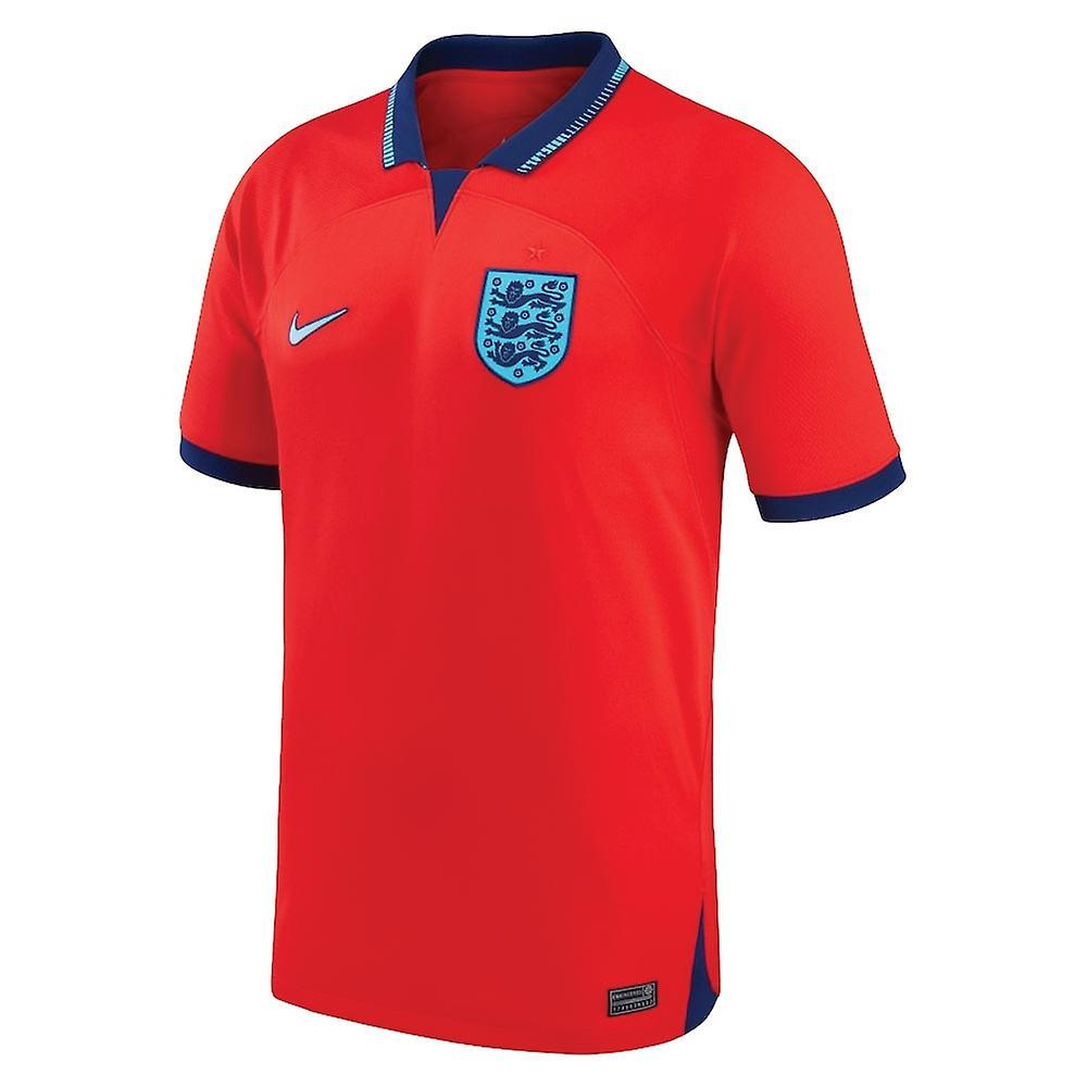 Nike 2022-2023 England Away Shirt Red L