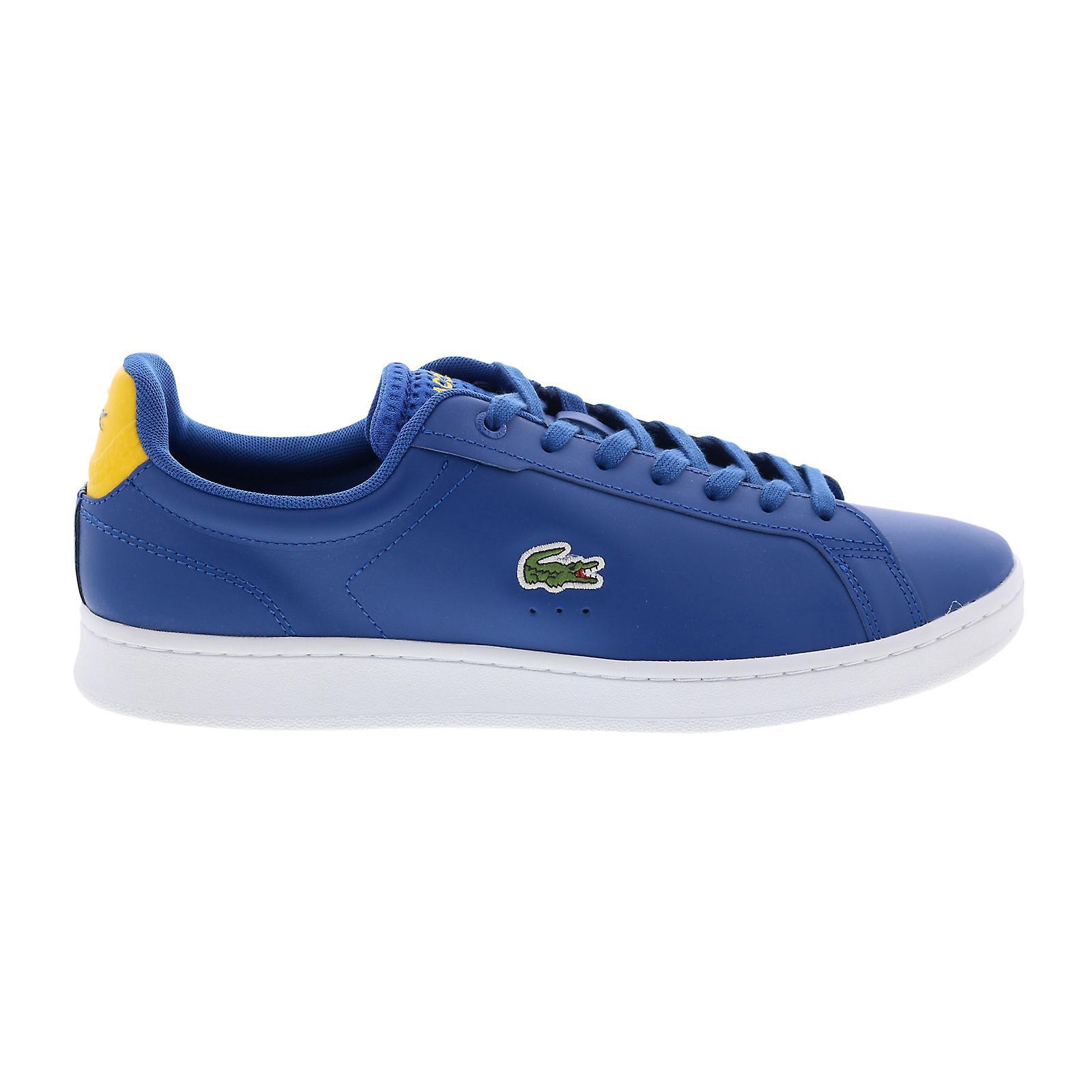 Lacoste Adult Mens Carnaby Pro 123 4 Lifestyle Sneakers Dark Blue White US 11