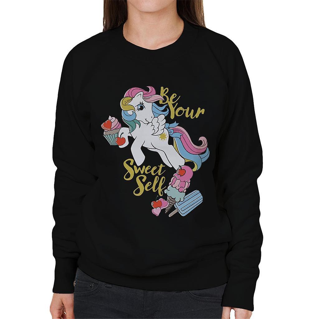 My Little Pony Be Your Sweet Self Women's Sweatshirt Black Medium