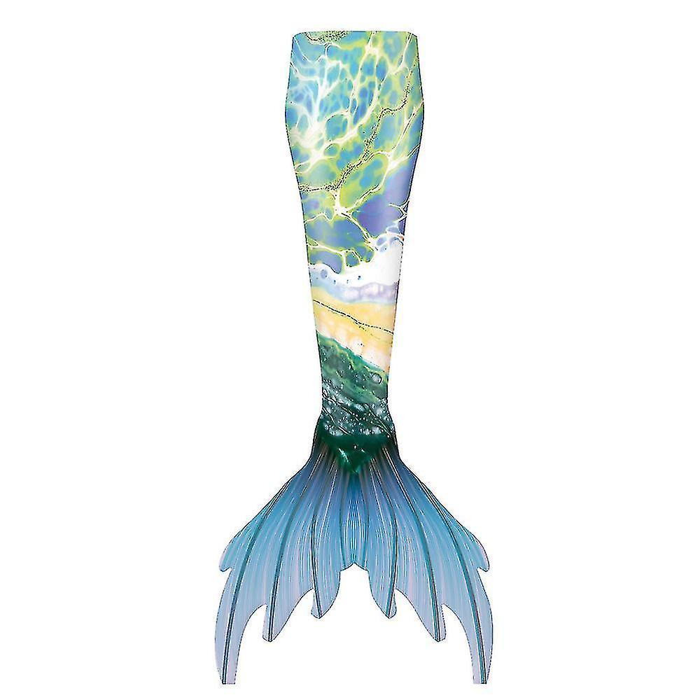 Mjju Adult Mermaid Tail Wear-resistant Mermaid Tails, No Monofin - Adult Teen Sizes-with Underwear Set E507 140