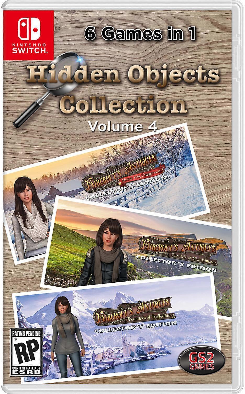 SWI HIDDEN OBJECTS COLLECTION VOLUME 4 Hidden Objects CollectIon Volume 4 for Nintendo Switch  [VIDEOGAMES] USA import