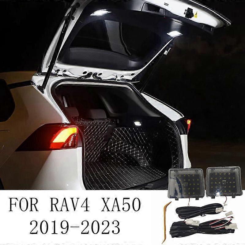 Muggys For Toyota RAV4 RAV 4 5th 2019 2020 2021 2022 2023 LED Car Tail Lights Rear Cargo Trunk Light Tailgate Lamp Suitcase Lights 2019-2021