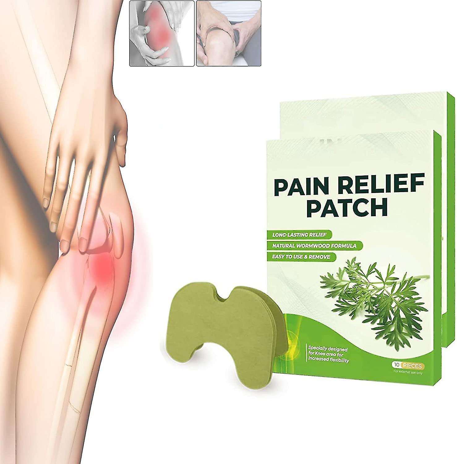 Cryin Knee Pain Patches, Pain Relief Patch For Knee, Wormwood Pain Relief Patch, Knee Patches For Pain Relief 2 Boxes