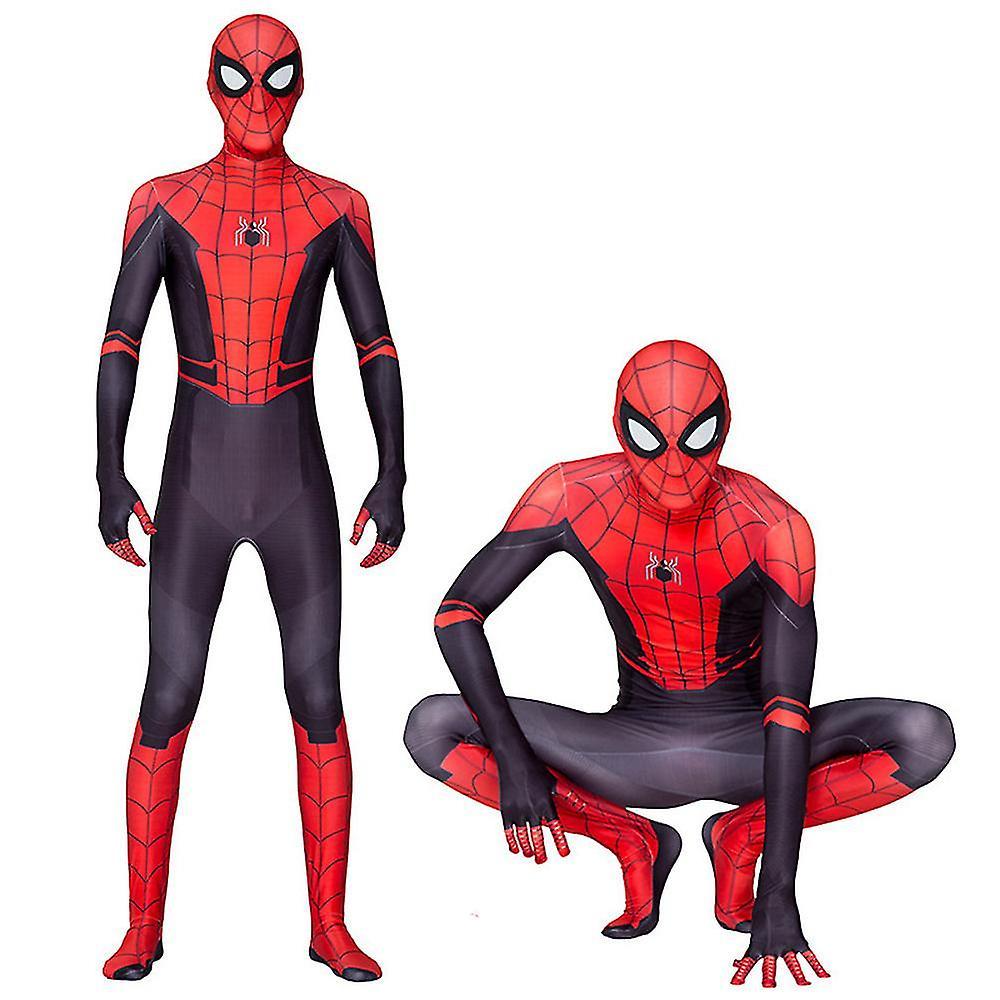 Shinestar Spider-man: Far From Home Cosplay Costume Unisex Spiderman Jumpsuit Adult Halloween Party Costumes Zentai Suit 180