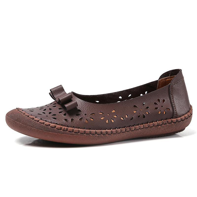 Mickcara Women's Slip-On Loafer L852YVGEXX Brown Eu40