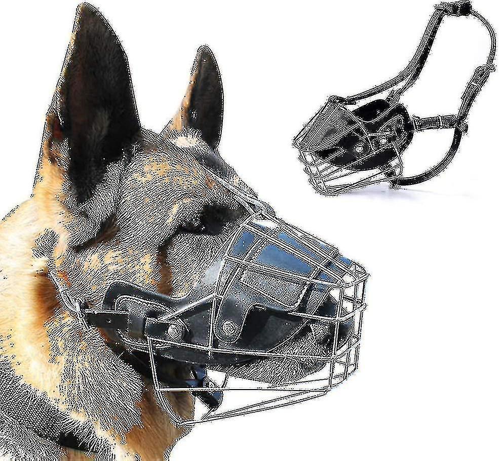 Cryin Dog Muzzle Metal Dog Muzzle XL